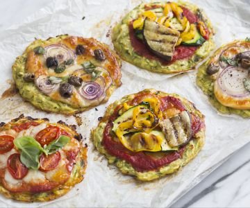 Summer Zucchini Pizzas