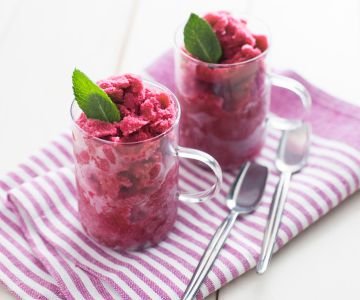 Red Wine Granita