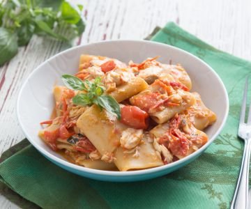 Paccheri with Gurnard Sauce