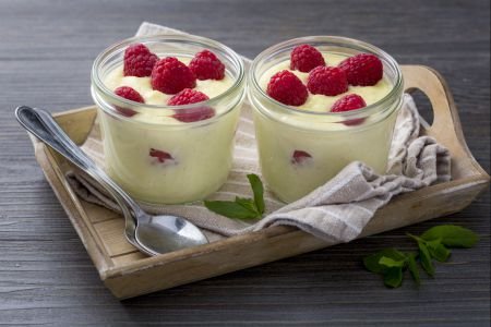 Classic vanilla pudding