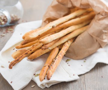 Grissini with Grana Padano