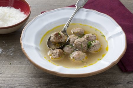 Pork Meatballs in Broth
