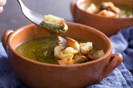 Clear-the-fridge soup