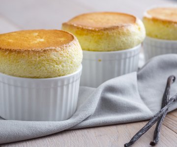 Vanilla soufflé