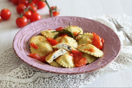 Eggplant Ravioli