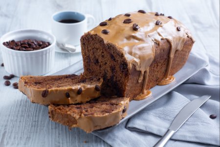 Coffee pound cake