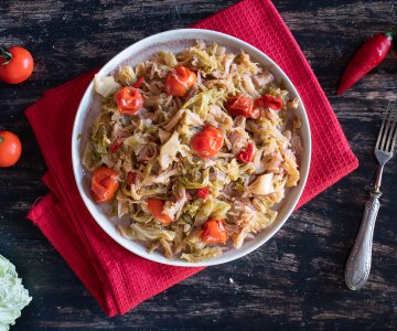 Savoy Cabbage Salentina Style