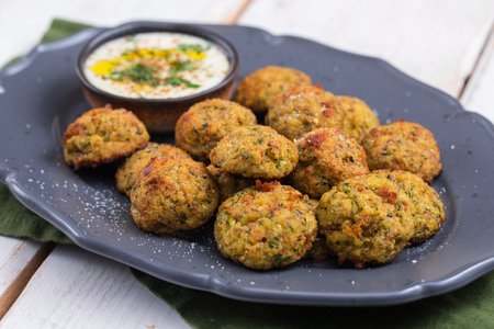 Baked Zucchini Meatballs