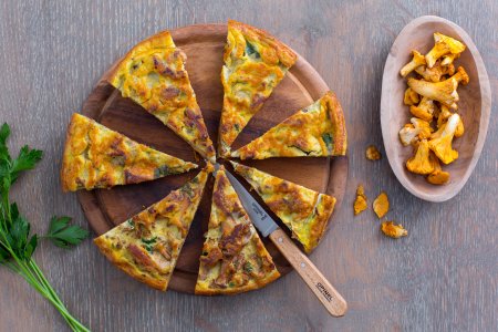 Chanterelle Omelette