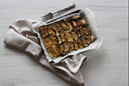 Baked Gratin Mushrooms