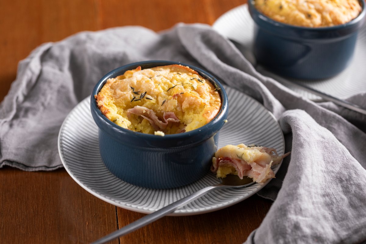 Potato, Cheese, and Ham Terrine