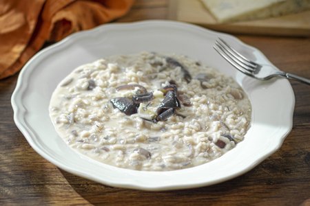 Onion and Gorgonzola Risotto