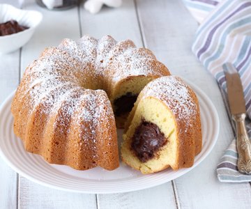 Nutella Bundt Cake