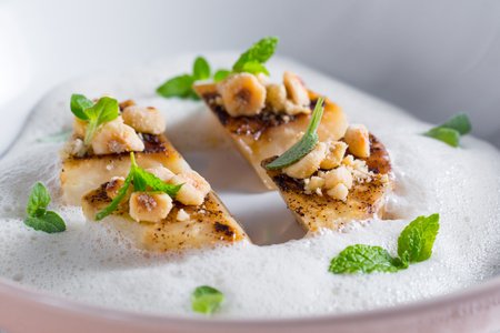 Celeriac with Bagna Cauda Infusion