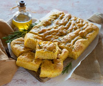 Pumpkin Focaccia