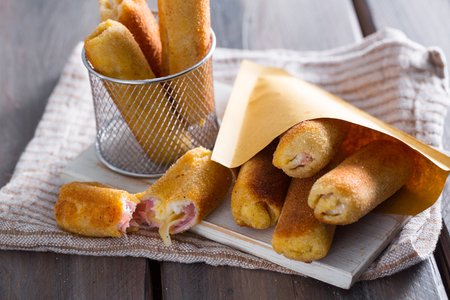Ham and cheese sandwich rolls
