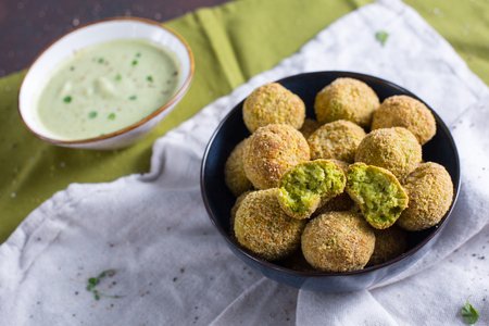 Broccoli balls in air fryer