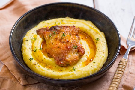 Chicken and Mashed Potatoes