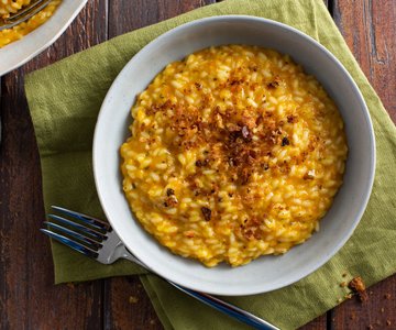 Risotto with Carrots and Breadcrumbs
