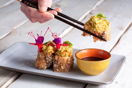 Crispy Salmon with Panko