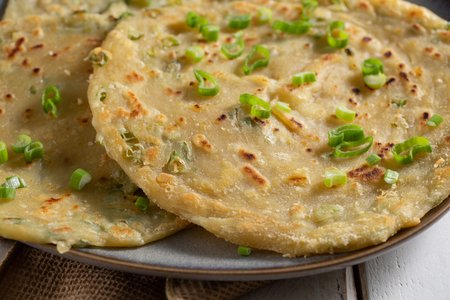 Chinese pancakes (cong you bing)