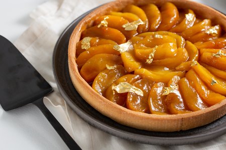 Apple and Caramel Tart