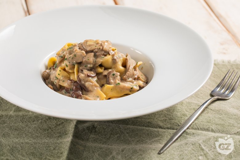 Pappardelle with Porcini Mushrooms
