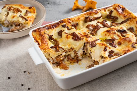 Lasagna with Chanterelles and Stelvio