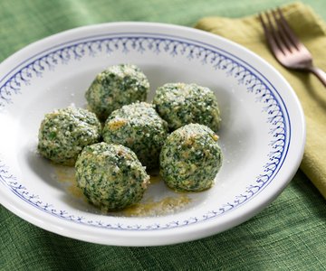 Spinach dumplings