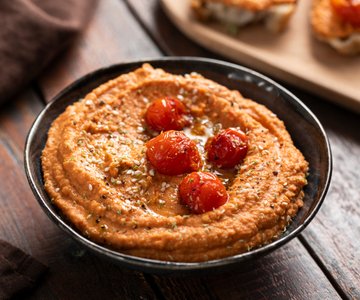 Cherry Tomato Hummus