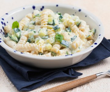 Zucchini and Ricotta Pasta