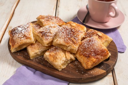 Apple Puff Pastry Squares