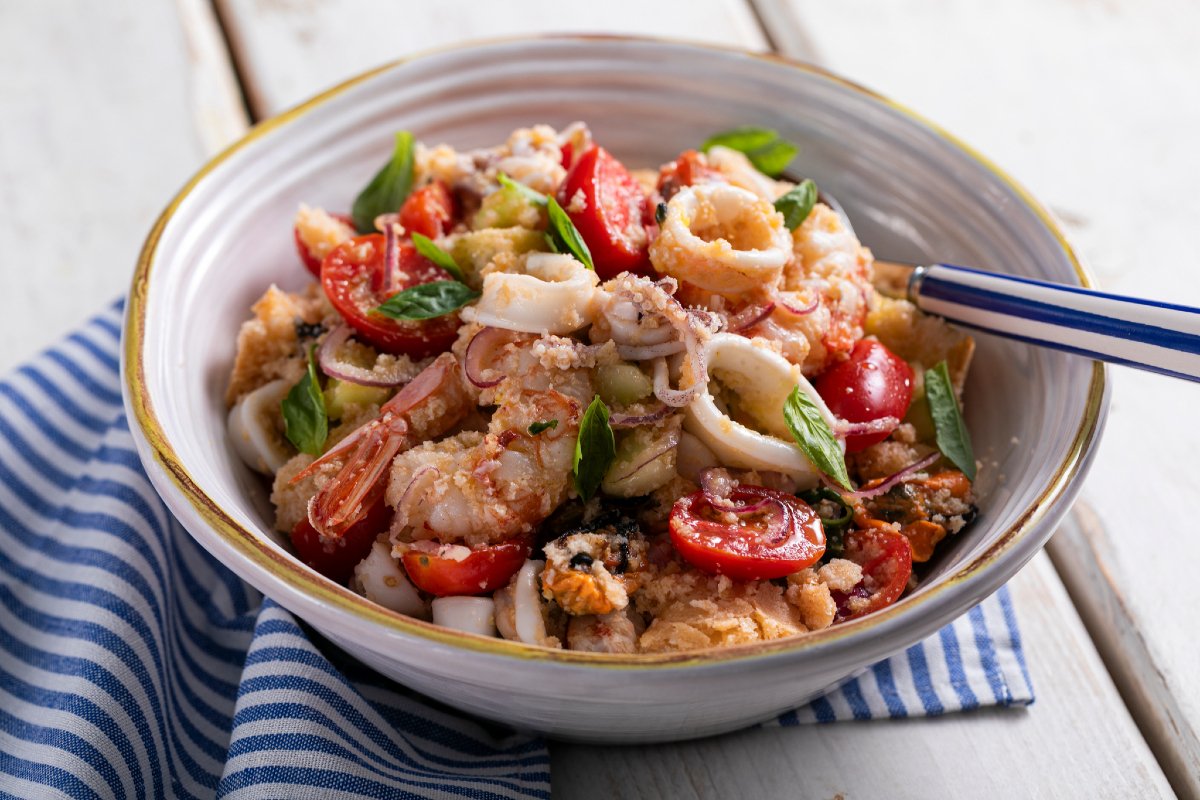 Seafood Panzanella