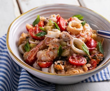 Seafood Panzanella