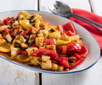 Savory Baked Peppers