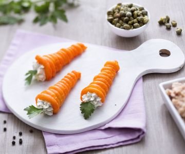 Stuffed Puff Pastry Carrots