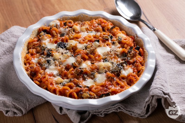 Baked Anelletti with Eggplants