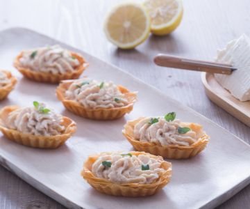 Crunchy Tuna Mousse Boats