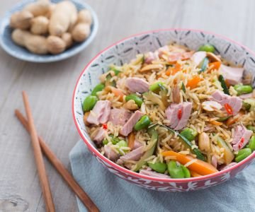 Fried Rice with Tuna