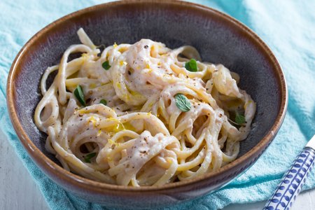 Linguine with Tuna Cream