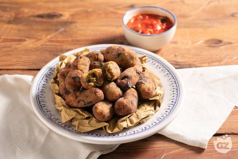 Eggplant and Tuna Meatballs