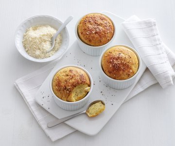 Cheese and Pepper Soufflé