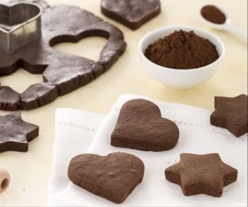 Cocoa shortcrust pastry