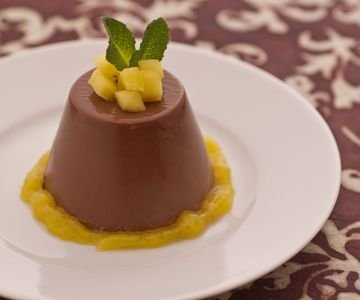 Chocolate Panna Cotta