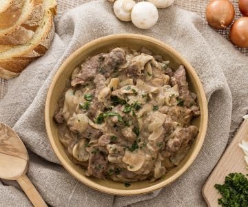 Beef Stroganoff