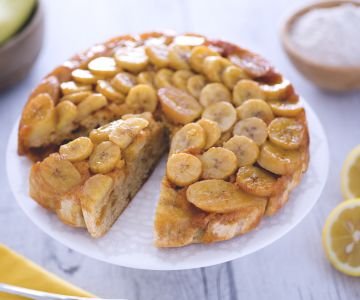 Upside-Down Banana Cake