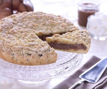 Nutella Crumble Cake