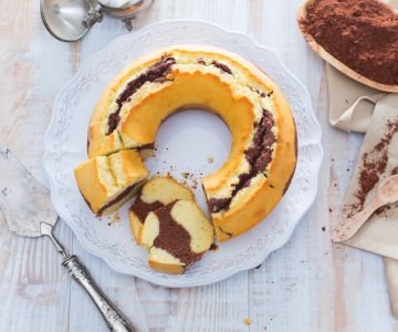 Two-Tone Bundt Cake
