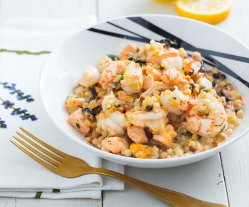 Fregola with Fish Ragù