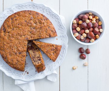 Hazelnut and Chocolate Cake